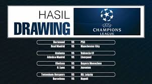 Ringkasan hasil pertandingan jadwal pertandingan klasemen arsip. Ini Hasil Drawing 16 Besar Dan Jadwal Liga Champions Sulselsatu