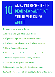 The hydrated salt is known to draw moisture from the fungi and bacteria that cause the skin disease, thereby reducing the symptom in the process. Dead Sea Salt For Eczema Its Advantages Uses For Skin