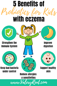 5 Benefits Of Probiotics For Kids With Eczema Probiotics For Kids Probiotic Benefits Eczema