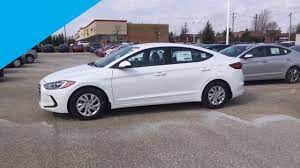 Every used car for sale comes with a free carfax report. 2017 Hyundai Elantra Le In Ice White Youtube