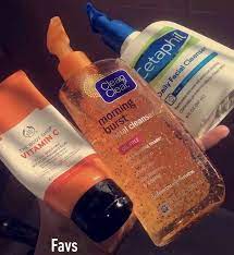 Drugstore Skincare Set The Body Shop Vitamin E Cream Neutrogena Face Wash And Cetaphil Moisturizer Neutrogena Face Wash Skin Care Daily Facial Cleanser