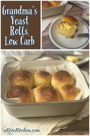 Grandma S Yeast Rolls Have Gone Keto But Kept All The Wonderful Buttery Taste And Yeast Risen Texture Keto Lowest Carb Bread Recipe Yeast Rolls Low Carb Keto