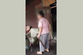 Viral, Video Seorang Perempuan di Makassar Pegang Parang Saat Hendak  Ditagih Utang