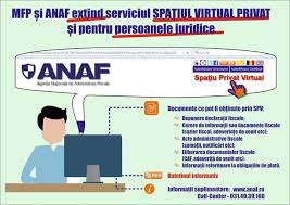 We did not find results for: Serviciul SpaÈiul Privat Virtual Spv Extins Pentru Persoanele Juridice