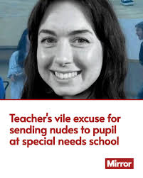 She's been banned from classrooms for life