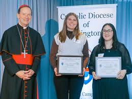 Youth and young adult leaders honored by the diocese
