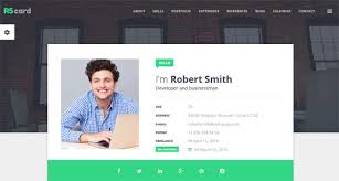 For the most impressive online cv, create a free wordpress account and pick one of the many great cv and resume templates. 55 Best Best Html Resume Cv Vcard Templates Free Premium Freshdesignweb