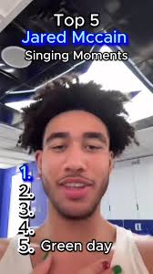 Jared Mccain Singing 2 Days into College