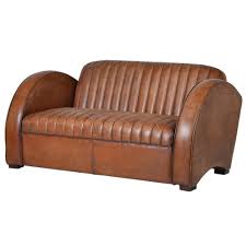 Discover our art deco furniture, you can buy a armchair, a commode, a desk or a art deco console unbeatable prices. Art Deco Style Leather Sofa Best Home Style Inspiration