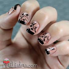 Diseños de uñas decoradas con flores. Manicura Francesa Con Flores Unas Decoradas Paperblog