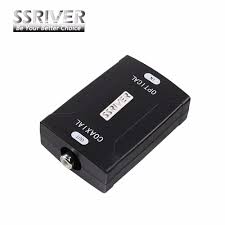 Ssriver Ingresso Toslink Coassiale Rca Jack Di Uscita Audio Digitale Ottico Adattatore Del Convertitore Per Trasformare Formato Audio Optical Toslink Audio Convertercoaxial Rca Aliexpress