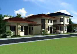 Tropical bungalow house design with cross gable roof. One Floor And Loft Style Bungalows For Sale Zipmatch