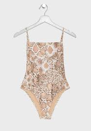 Snake Print Swimsuit