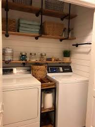 And if you're planning on adding a diy shelf above washer and dryer in your house, be sure to pin the image below so you can find this tutorial again later! 11 Brilliant Laundry Room Ideas The Unlikely Hostess