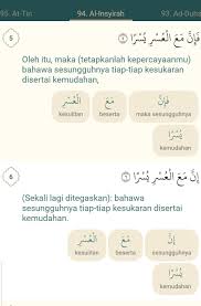 Ada juga yang menyebutnya surat alam nasyrah atau alam nasroh, mengikuti bunyi bacaan pada ayat pertama. Ahmad Sanusi Husain Com Sesungguhnya Setiap Kesukaran Disertai Kemudahan Surah Al Insyirah Ayat 5 6
