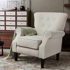 Amazing Offer On Lokatse Home Accent Comfy Single Sofa Club Chair 31 1w31 1d36 8h Beige Online Perfectfurniture Single Sofa Comfortable Furniture Living Room Chairs