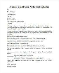 Authorization letter for credit card payment template. Free 9 Credit Card Authorization Letter Templates In Pdf Ms Word