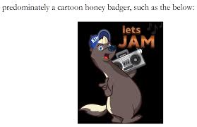 What An Offense Sec Case Against Kik Involves A Cartoon Honey Badger Screencap From Sec Gov Kinfoundation A cute cartoon illustration of a honey badger knitting a scarf with knitting needles. offense sec case against kik involves