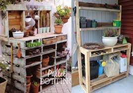 idees pour faire une table a rempoter en recup faire une table table de rempotage palette
