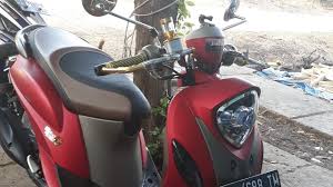 Mesin 125cc dengan teknologi blue core yang membuat motor irit, halus, dan nyaman. Modifikasi Motor Fino Grande Merah Modifikasi
