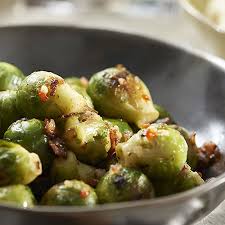 Pan Roasted Brussels Sprouts Bacon Recipe Brussel Sprouts Bacon Brussel Sprouts Ready Set Eat