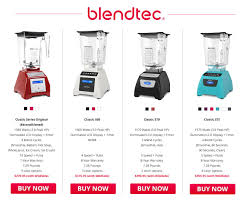 Blendtec Classic 575 Vs 570 Review Comparing Blendtec