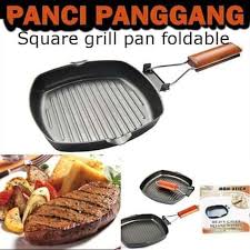 Cara memanggang daging sapi dengan teflon. Square Grill Pan 20 Cm Teflon Wajan Bbq Bakaran Sate Serbaguna Terbaru Agustus 2021 Harga Murah Kualitas Terjamin Blibli