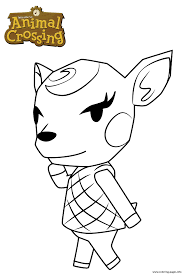 Sheep are a species of villager in the animal crossing series. Cute Sheep Coloring Pages Printable