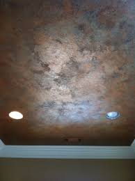 We took a fresh look at all the ceiling paint and here is our review for 2020. Knock Down Textured Finish With Metallic Waxes On Ceiling By Debbie Houchens Interiors Knockdown Texture Walls Ceiling Art Faux Walls