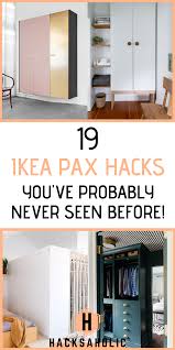 19 Stunning Ikea Pax Hacks That Add Elegance To Your Bedroom Hacksaholic Ikea Pax Hack Ikea Wardrobe Hack Ikea Pax