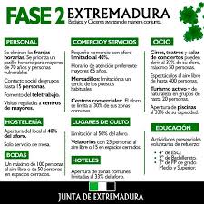 Nos especializamos en la producción de campañas electorales, de. Extremadura Entra En Fase 2 De La Desescalada Por La Covid 19 Ventana Digital