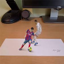 Lukisan atau gambaran yang biasa digoreskan di atas kertas ini nantinya akan menipu mata kamu. Lukisan 3d Ini Sukses Bikin Mata Terpana