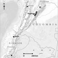 Click on the ecuador flag map to view it full screen. Map Depicting Study Sites In Colombia And Ecuador Download Scientific Diagram