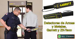 ¿cómo usar un detector de metales? Detector De Metales En Cali Detectores De Armas Portatil Garrett