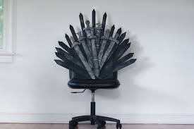 Diy Game Of Thrones Iron Throne Office Chair Ehow Com Game Of Thrones Chair Iron Throne Iron Throne Chair