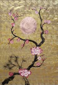 And around the world embraced sakura as a particularly japanese cultural hallmark. Sakura Large Gold Painting 110 160 Cm Japan Cherry Blossom Art J095 Original Artwork In Japanese Style By Artist Ksavera Painting By Ksavera Art Saatchi Art