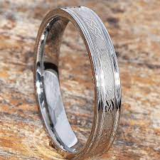 Celtic Wedding Band Tungsten Knot Ring Tungsten Wedding Etsy Celtic Wedding Rings Tungsten Wedding Bands Wedding Ring Collections