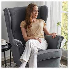 Chairs are available in all different styles, sizes and shapes and can be used to fill the need in any room in your house. Strandmon Wing Chair Nordvalla Dark Gray Ikea