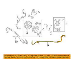 Toyota Oem 07 09 Camry Power Steering Return Hose Lower