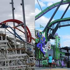 Dragon Slayer Adventureland Joker Sfgadv The First Real Visible Proof Of A New Design Note The Support Design Of Last Raven Turn Into Station Rollercoasters