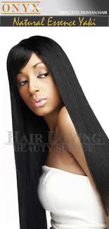 I will be doing an initial instal and review of this hair within the next two weeks! Onyx Black Diamond 100 Human Hair Natural Essence Yaki Weave Extension 8 18 For Sale Online
