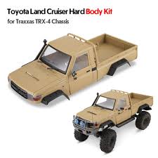 Full detail with top quality features. Buy Goolrc Killerbody Lc70 Rc Car Body Shell Kit For 323mm Wheelbase Traxxas Trx 4 Chassis 1 10 Toyota Land Cruiser 70 Online At Low Prices In India Amazon In