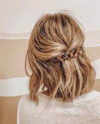 To begin, loosely braid small sections at the side of your head starting at your ear, stopping at the middle. Madam Andrews By Karlee Andrews Hair Styles Short Thin Hair Prom Hairstyles For Long Hair