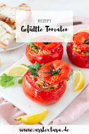 Gefullte Tomaten Vom Grill Leckere Vegetarische Rezepte Rezepte Lebensmittel Essen