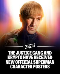 New official Superman character posters have been released for The Justice  Gang and Krypto. What are your thoughts