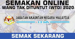3 kategori wang tidak dituntut. Semakan Online Wang Tak Dituntut Proses Bayaran Balik Egumis 2020 Khabar Kinabalu