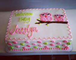 Hayleycakes And Cookies On Instagram Simple Owl Baby Shower Quarter Sheet Cake Buttercream Baby Shower Sheet Cakes Baby Shower Cakes Girl Baby Shower Cakes