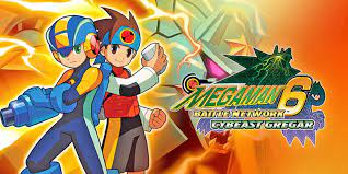 There's a mega man battle network 3 race happening on the teambn channel right now! Mega Man Battle Network 6 Cybeast Gregar Game Boy Advance Spiele Nintendo