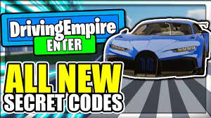 While these aren't the greatest cars to drive, they will help you collect more cash and obtain some awesome fast cars. All New Secret Op Codes Driving Empire Roblox Youtube