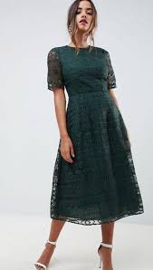 Chic Bridesmaid Dresses For Every Wedding Party Palette Lace Midi Dress Green Lace Dresses Select Dress